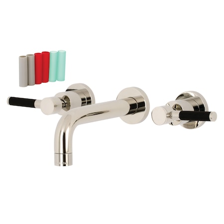 Concord KS8126DKL 2-Handle Wall Mount Bathroom Faucet KS8126DKL